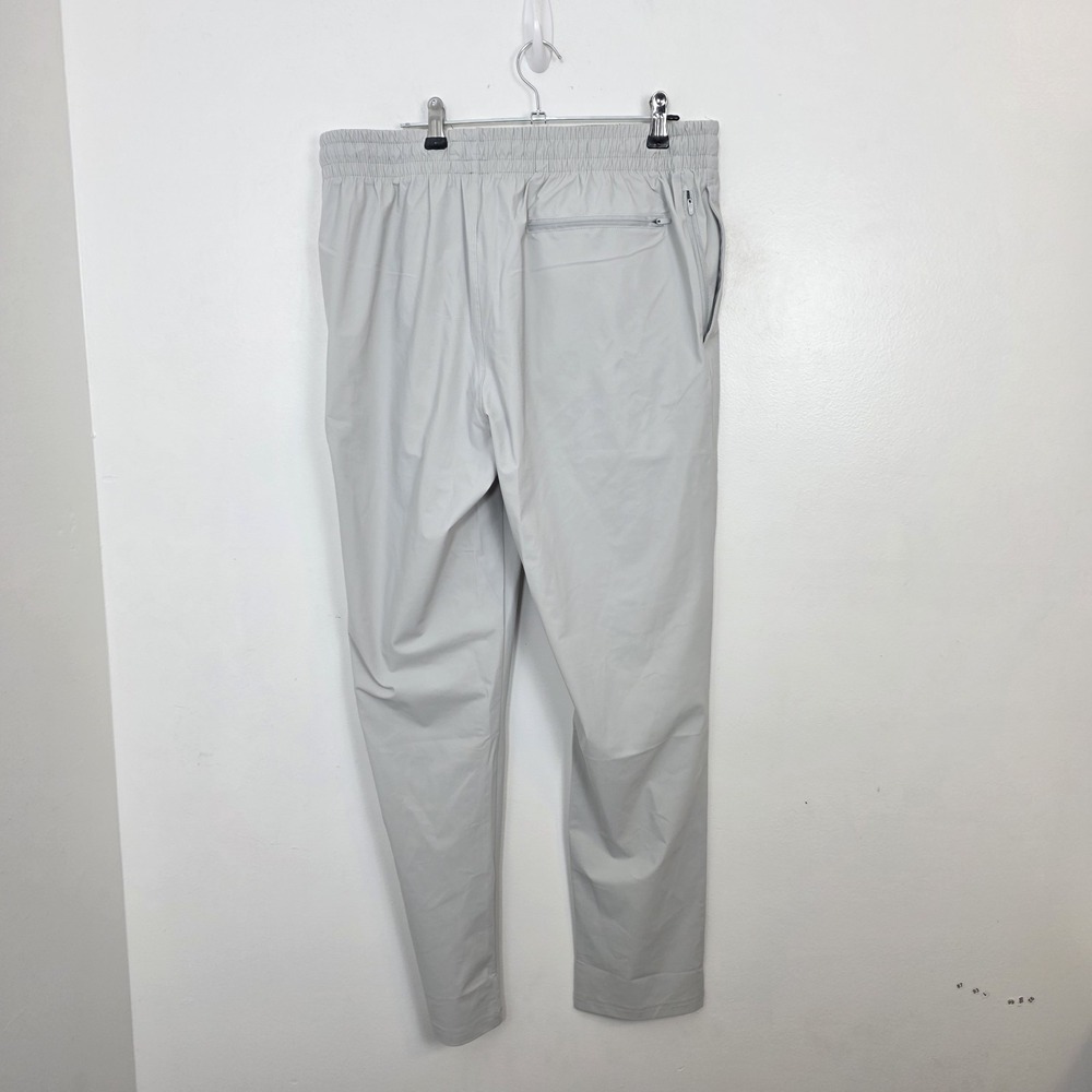 Outdoor Voices Men's Gray Hiflex Elastic Waist Sporty Athleisure Pull On Pants M - Picture 8 of 9